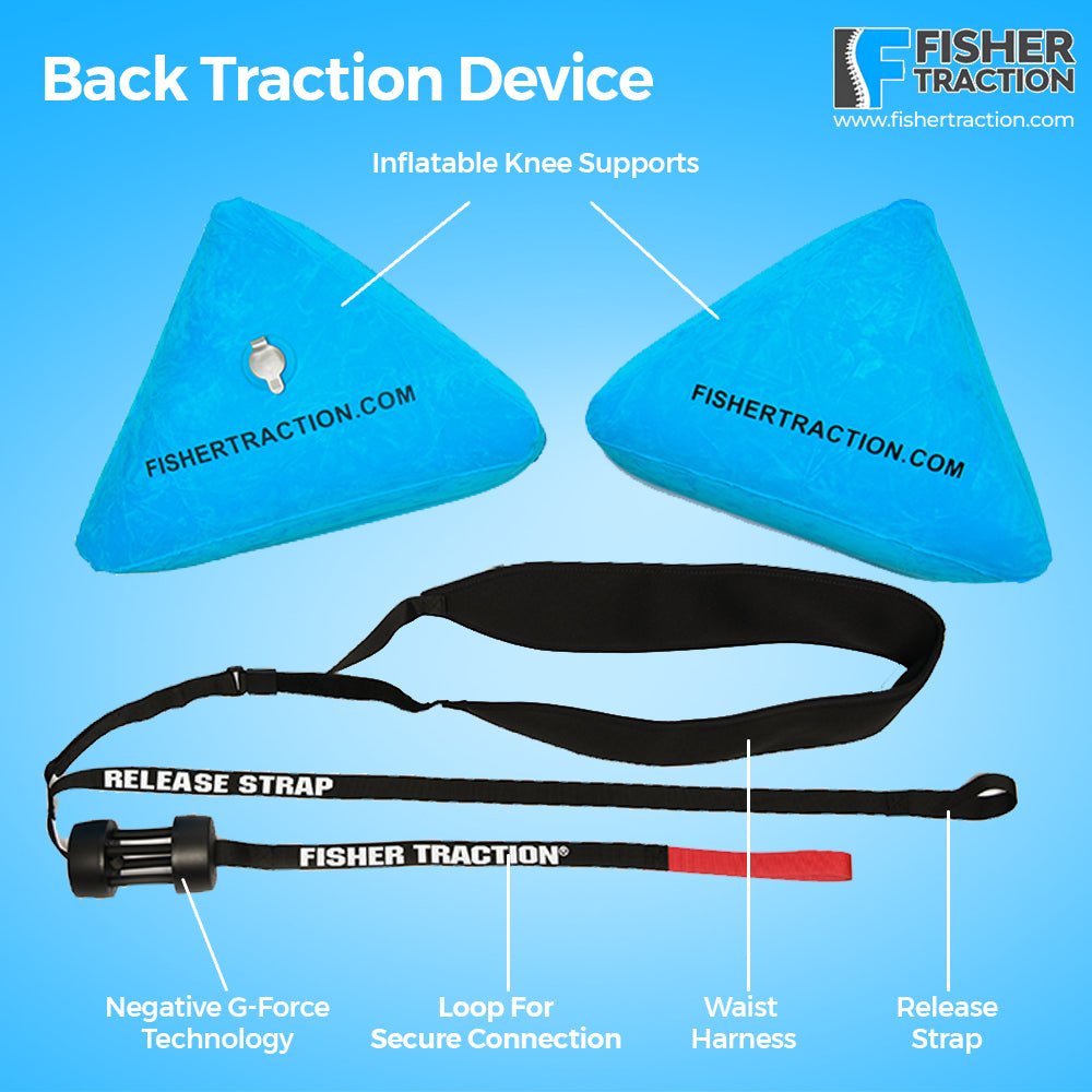 Pens Traction Device In Fisher Traction® Spine Traction Device - Instant Relief for Pinched ...