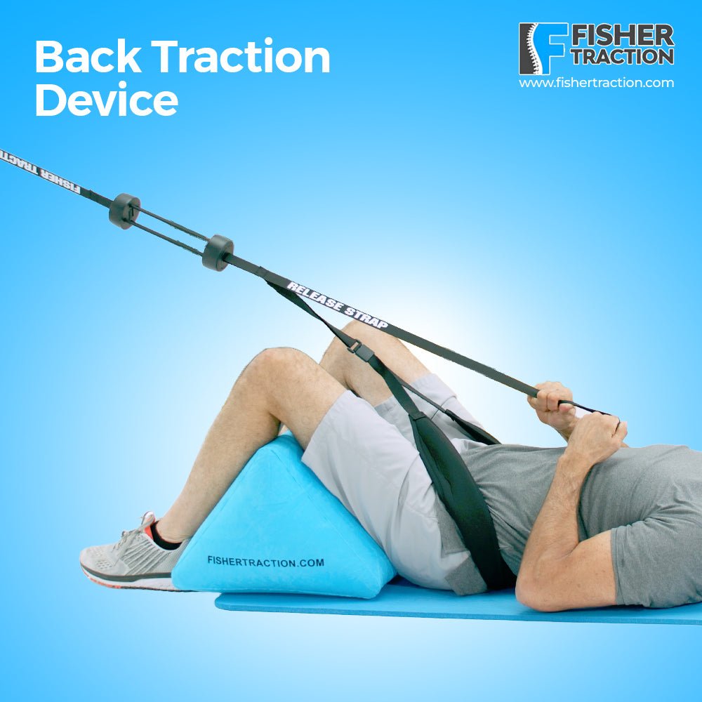 Draw Back Device Fisher Traction® Spine Traction Device - Instant Relief for Pinched ...